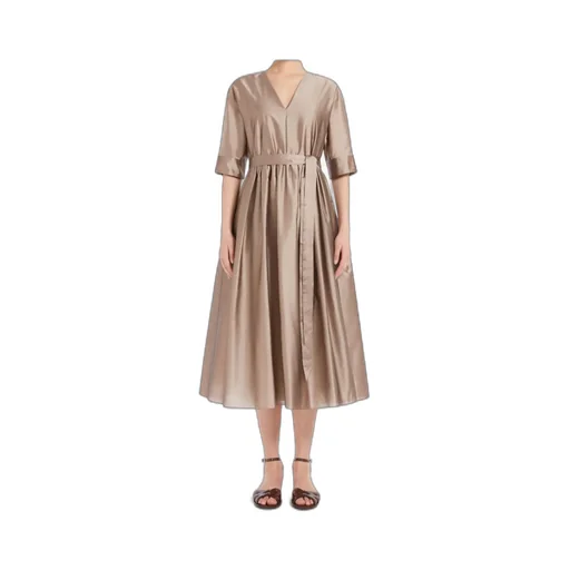 Viola V-Neck Short-Sleeved Dress
