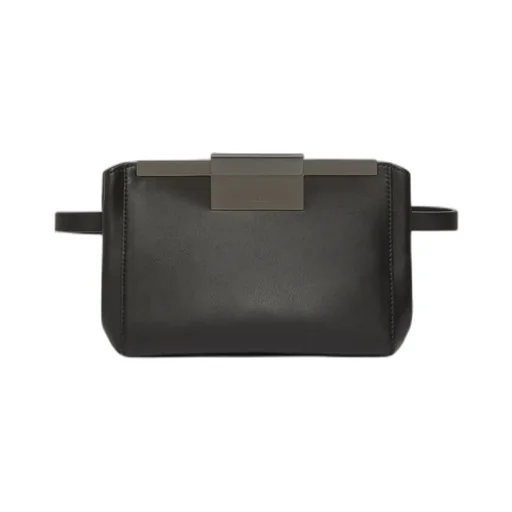 Logo Engraved Clutch Bag