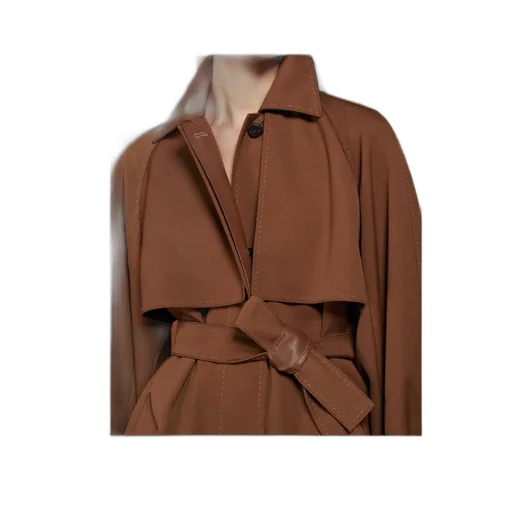 Atelier Belted Button Detailed Coat