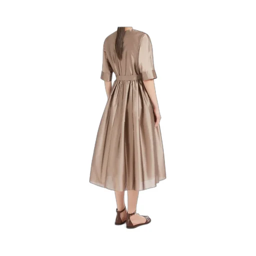 Viola V-Neck Short-Sleeved Dress