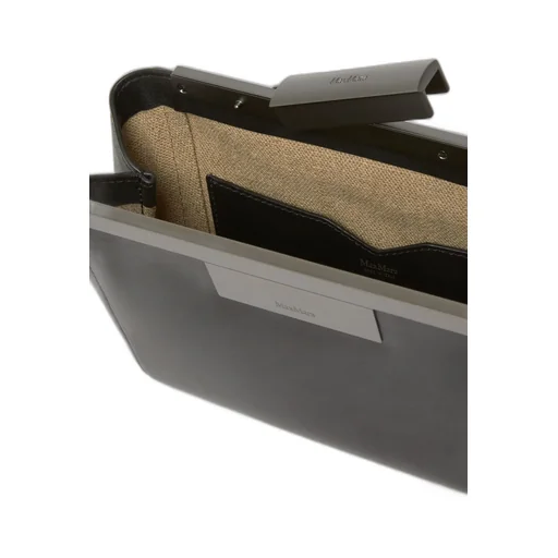 Logo Engraved Clutch Bag