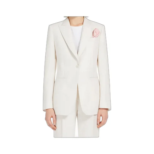 Single-Breasted Long-Sleeved Blazer