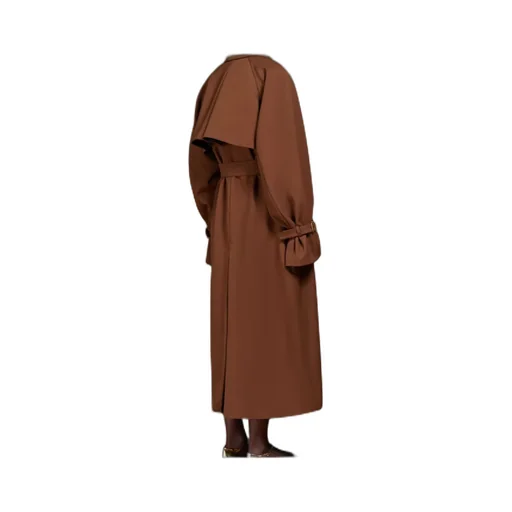 Atelier Belted Button Detailed Coat