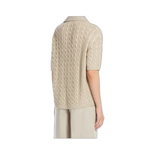 Pavidi Panelled Short-Sleeved Polo Shirt