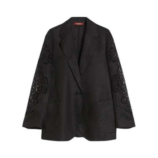 Angizia Embroidered Oversized Jacket
