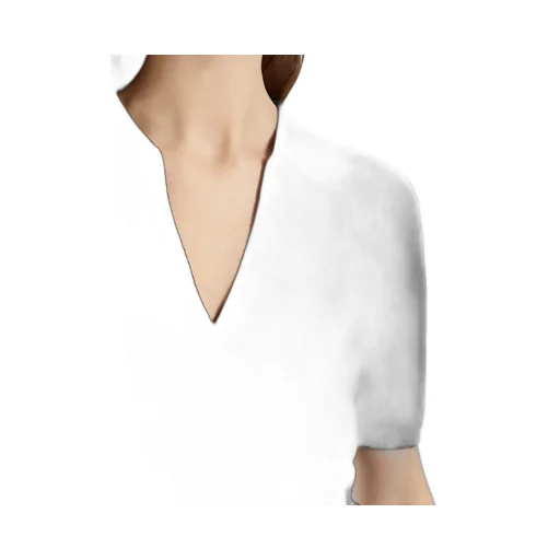 V-Neck Knitted Polo Shirt