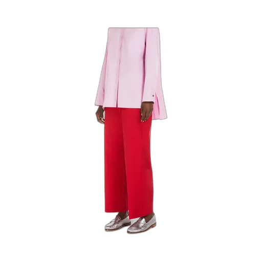 Poplin Drawstring Trousers