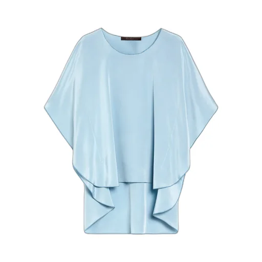 CrÊPe De Chine Fluid Blouse