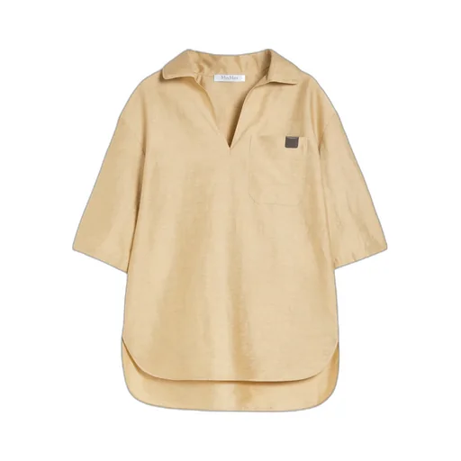 Osiride V-Neck Short-Sleeved Top