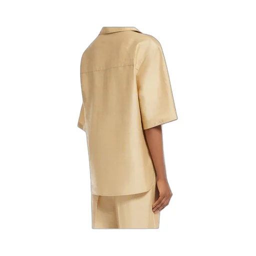 Osiride V-Neck Short-Sleeved Top