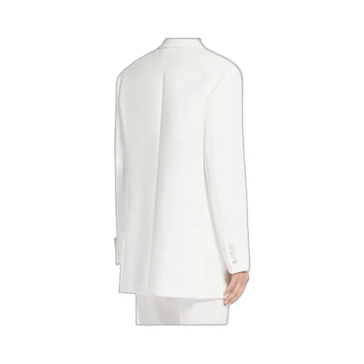 Double-Breasted Long-Sleeved Jacket