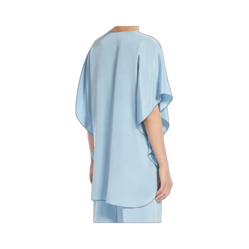 CrÊPe De Chine Fluid Blouse