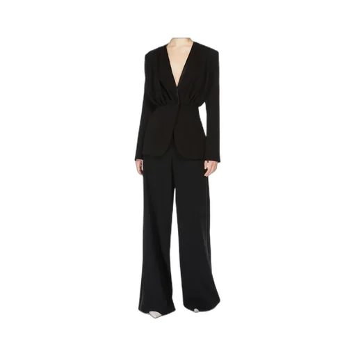Straight Cady Trousers
