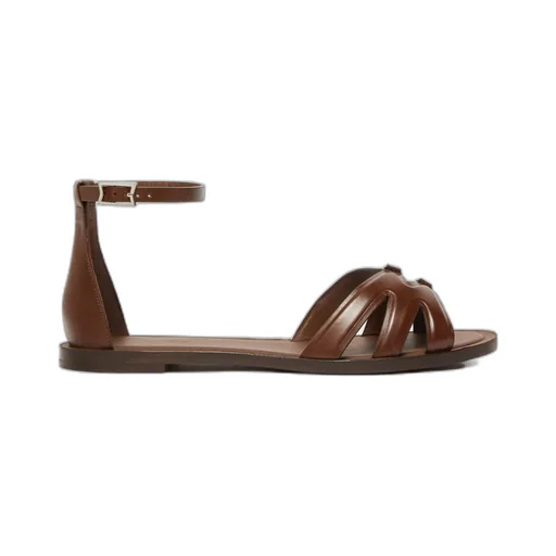 Flat Leather Sandals