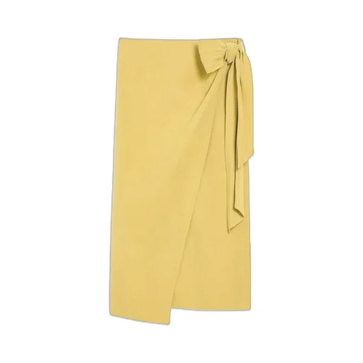 Tequila Asymmetric Midi Skirt