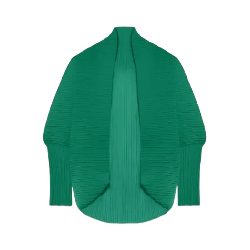 Vesuvio Pleated Open Front Shrug