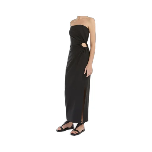 Gathered Strapless Dress