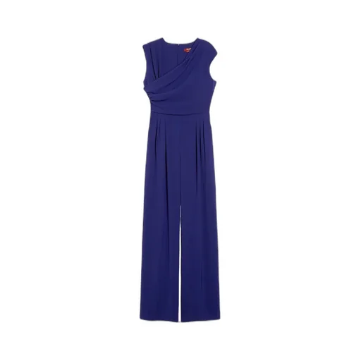 Ruched Sleeveless Jumpsuit
