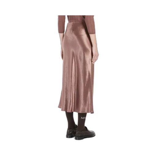 Alessio Satin Maxi Skirt