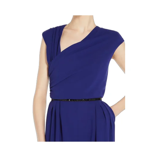 Ruched Sleeveless Jumpsuit