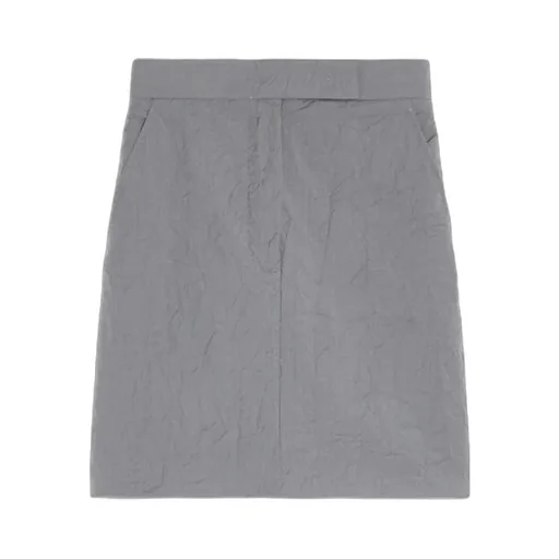 Short Wool Cloth Skirt