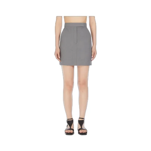 Short Wool Cloth Skirt