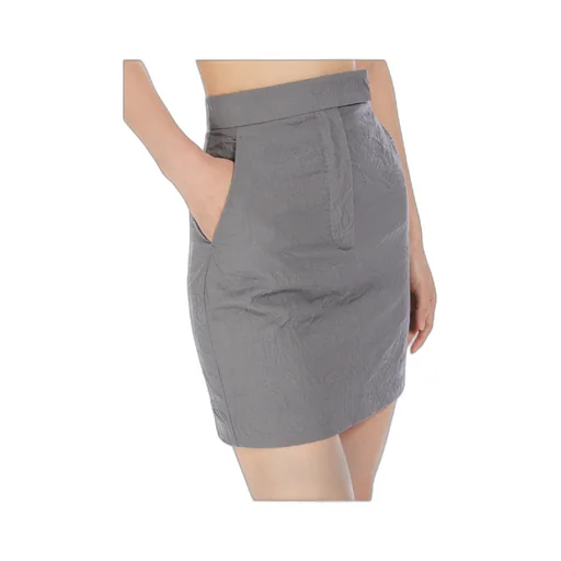 Short Wool Cloth Skirt