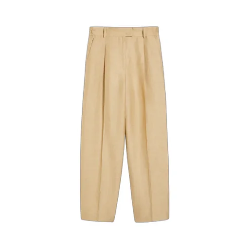 Efedra Pleated Straight Leg Trousers