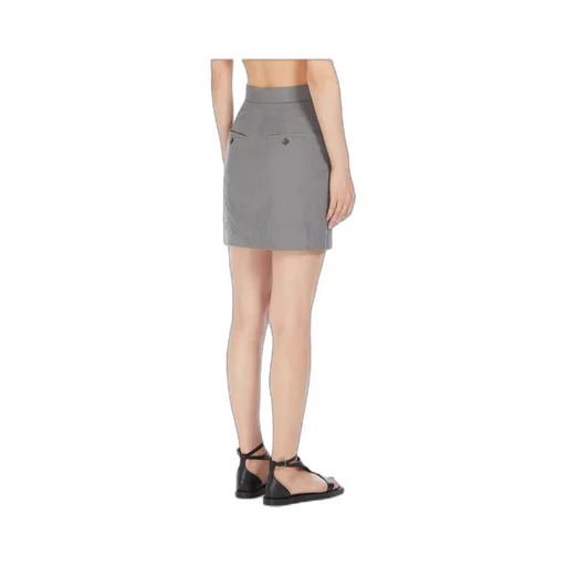 Short Wool Cloth Skirt