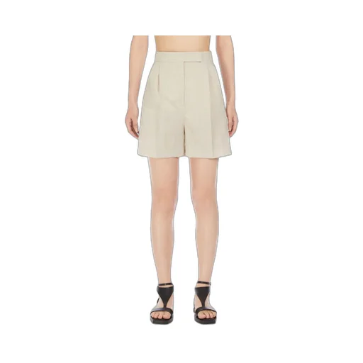 Pleated Shorts