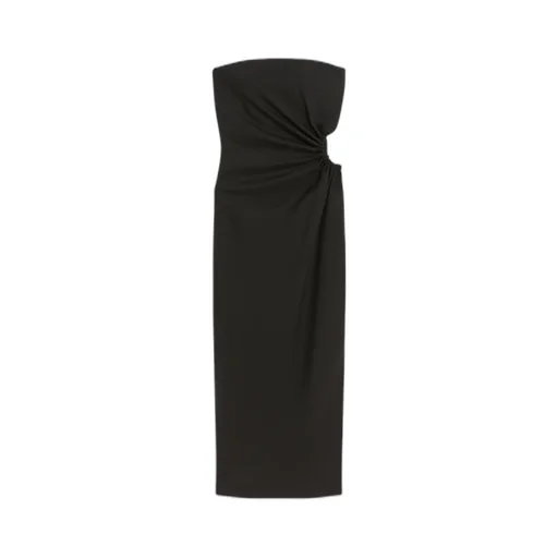 Gathered Strapless Dress