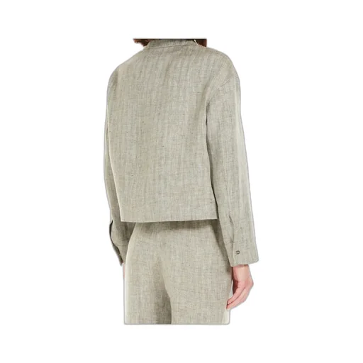 Long-Sleeve Casual Jacket