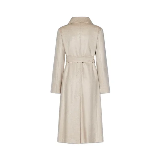 Double-Breasted Belted Coat