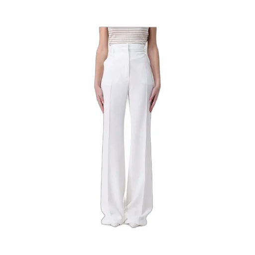 Pleat Detailed Straight Leg Pants