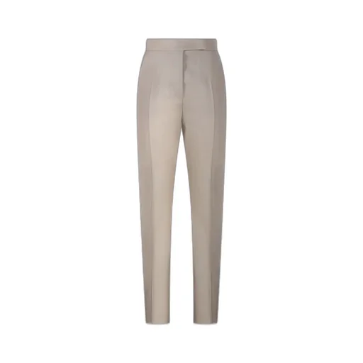Straight-Cut Wool, Mohair And Silk Trousers