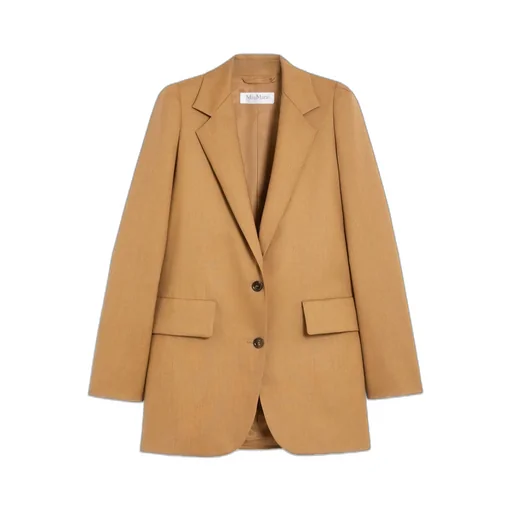 Single-Breasted Wool, Mohair And Silk Blazer