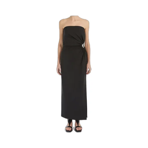 Gathered Strapless Dress