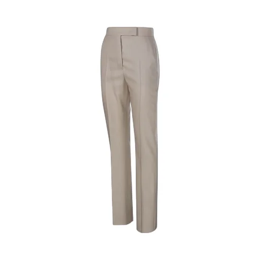 Straight-Cut Wool, Mohair And Silk Trousers