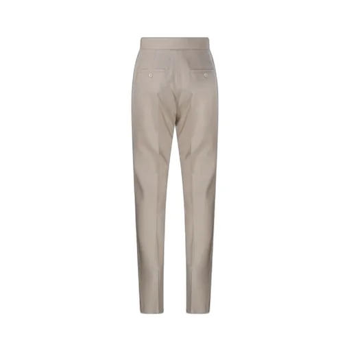 Straight-Cut Wool, Mohair And Silk Trousers