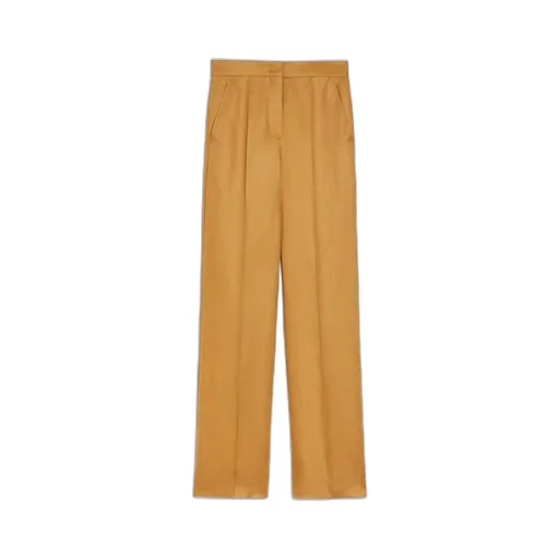 High Rise Flared Trousers