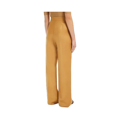 High Rise Flared Trousers