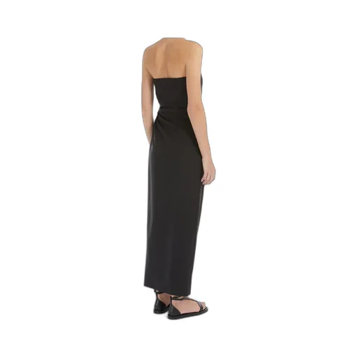 Gathered Strapless Dress
