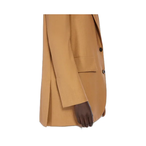Single-Breasted Wool, Mohair And Silk Blazer
