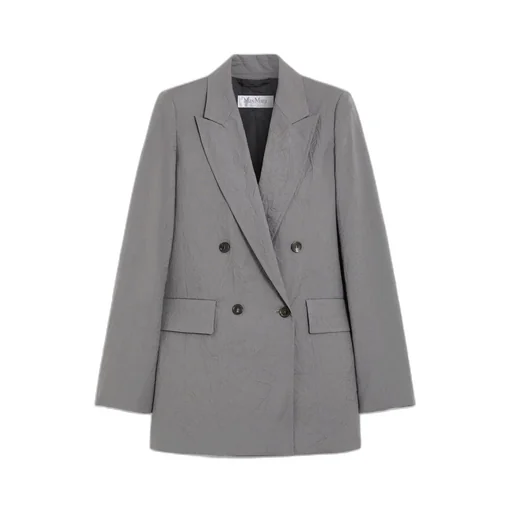 Double-Breasted Long-Sleeved Jacket