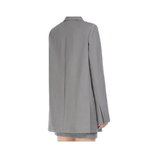 Double-Breasted Long-Sleeved Jacket
