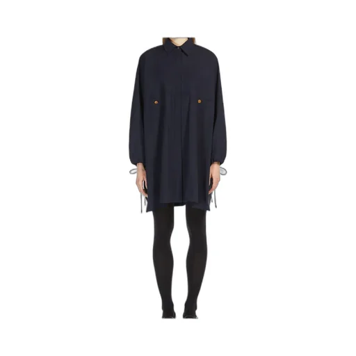 Cotton-Poplin Shirt Dress