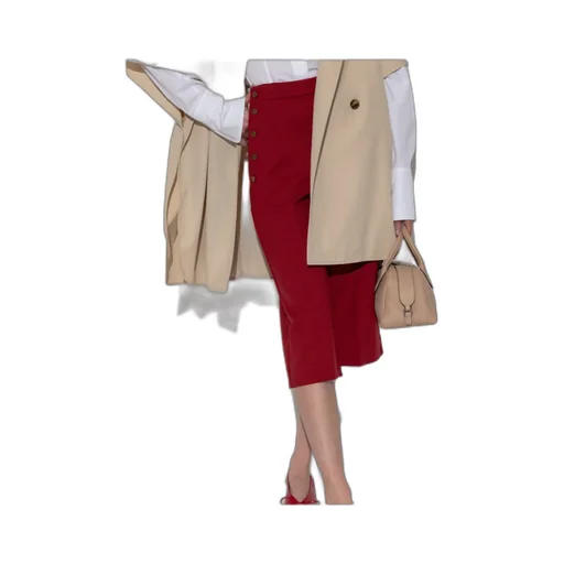 Culottes With Button Detail