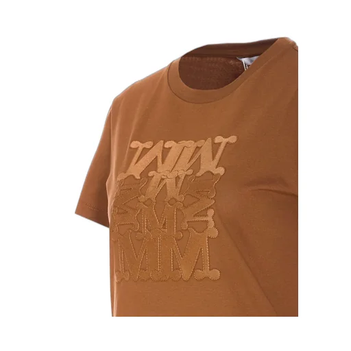 Logo Embroidered Crewneck T-Shirt