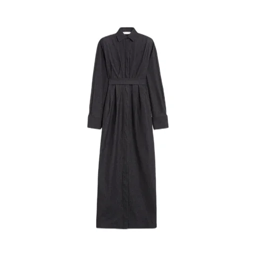 Aller Denim Maxi Chemise Dress