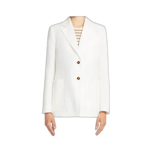 Single-Breasted Long-Sleeved Jacket